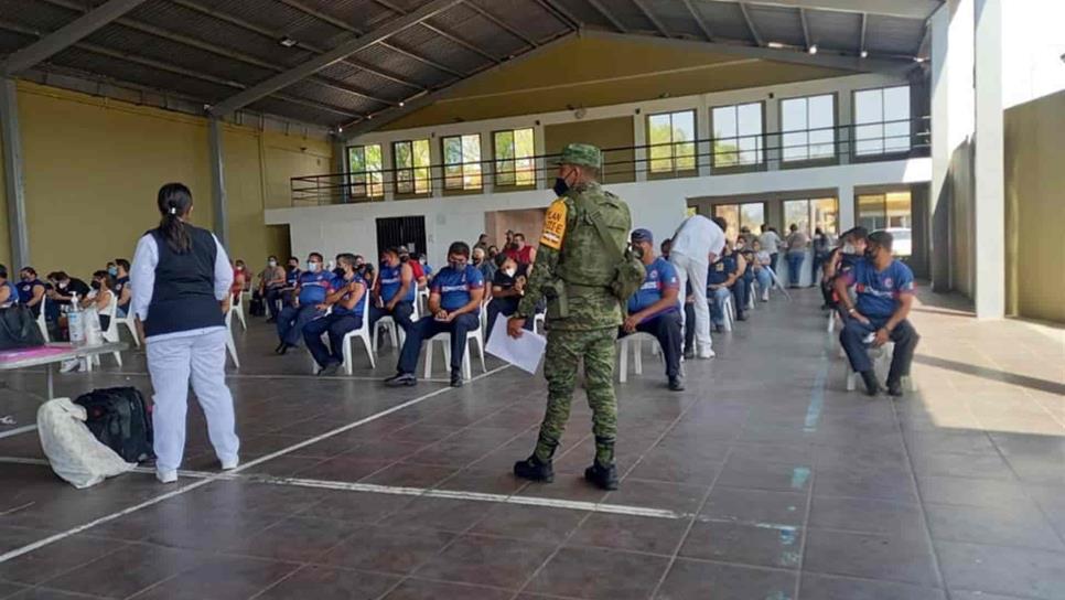 Todos los elementos de emergencia de Mazatlán ya fueron vacunados contra el Covid-19