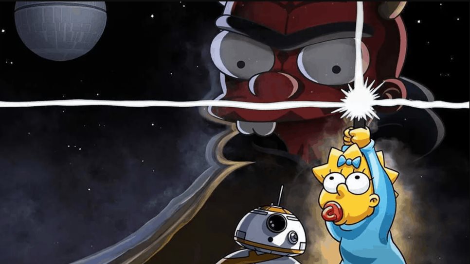 Los Simpson celebran el May the 4th de Star Wars con un corto