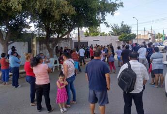 Vecinos de San Jorge se manifiestan; no quieren asfalto en sus calles