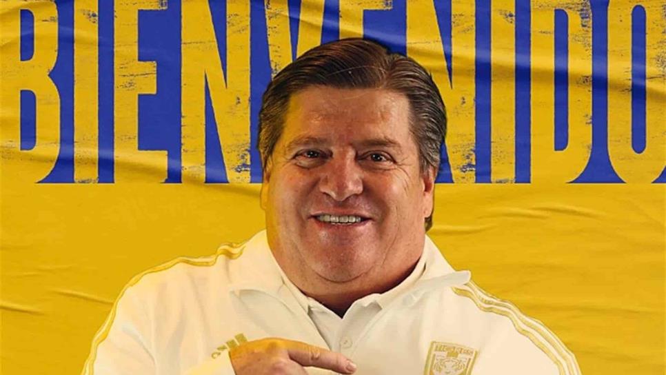 Miguel Herrera, nuevo entrenador de los Tigres UANL