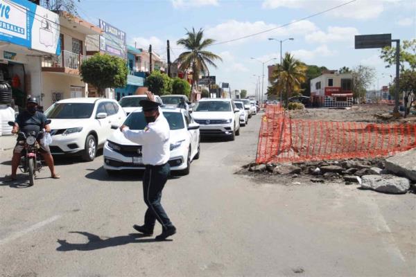 Cerrarán circulación vial en dos cruces con la Gabriel Leyva en la Juárez