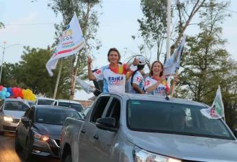 Organizan caravana para apoyar a Érika Sánchez en Culiacán