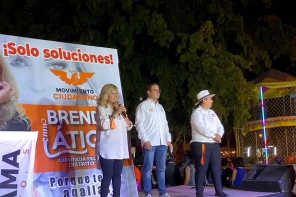 Si queremos cambiar las cosas, salgamos a votar: Brenda Látigo