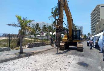 Arranca remodelación de 2.1 km de la avenida Gabriel Leyva y Zona Dorada en Mazatlán