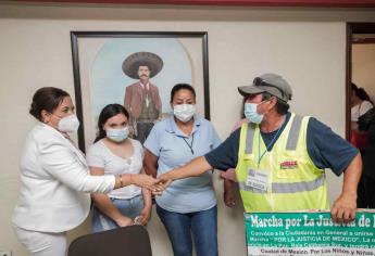 Alcaldesa de Guasave respalda trabajo de rastreadoras