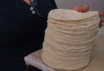 Sube a $22 el kilogramo de tortilla en Mazatlán