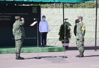 Rinde protesta nuevo comandante de la III Región Militar