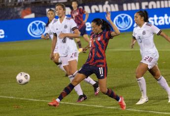 EE.UU. femenil golea a México 4-0