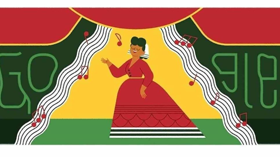 Google ilustra su página y rinde homenaje a Ángela Peralta Google ilustra su página y rinde homenaje a Ángela Peralta