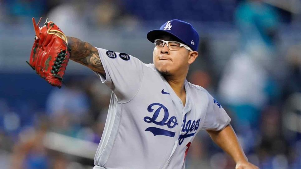 Julio Urías va por su victoria 12 de la temporada