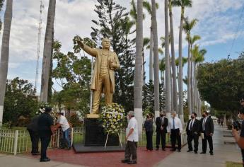 Conmemoran el CXLIX aniversario luctuoso de Benito Juárez