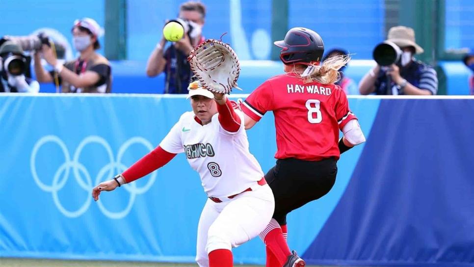 Selección de Softbol de México pierde en su debut en Tokio