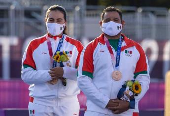 Primera medalla para México en Tokio en tiro con arco