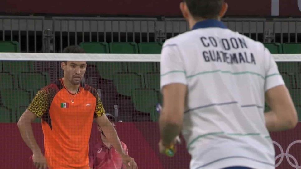 Guatemalteco derrota a mexicano en bádminton