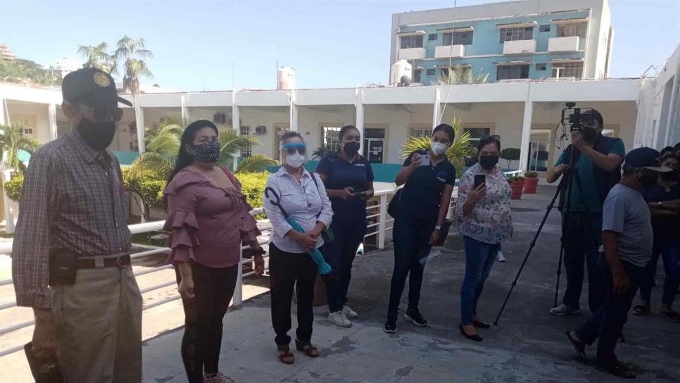 Protestas tianguistas de la Juárez en el Ayuntamiento de Mazatlán