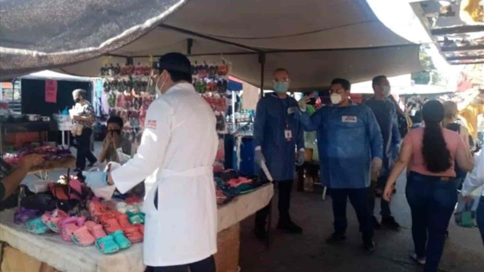 Vigila Inspección aplicación de medidas en tianguis y mercados de Ahome