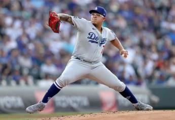 Julio Urías consigue su triunfo número 13 de la temporada