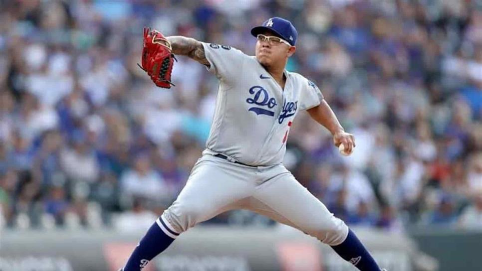 Julio Urías consigue su triunfo número 13 de la temporada