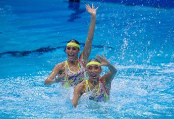 Avanzan Nuria y Joana a la final de Natación Artística