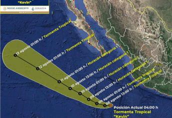 Tormenta tropical Kevin no impactará directamente a Sinaloa: PC
