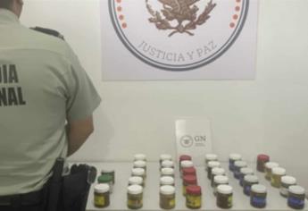 Hallan 10 kilos de peyote reforzado con mariguana en paquetería de Mazatlán