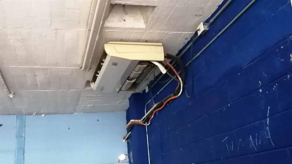 Dejan sin cableado todas las aulas de la Secundaria Miguel Hidalgo en Mazatlán