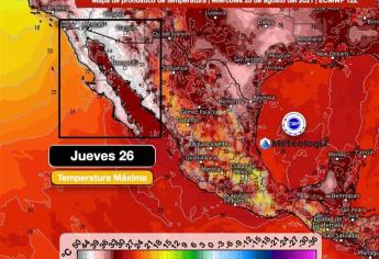 A partir de este jueves ingresa ola de calor a Sinaloa