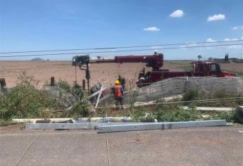 Siguen sin luz comunidades y colonias de Ahome y El Fuerte