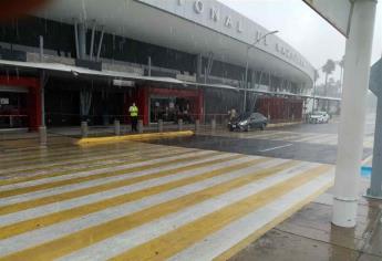¿Suspenden vuelos en el Aeropuerto de Mazatlán por tormenta tropical «Lidia»?