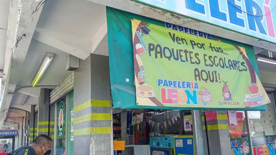 Inicia canje de útiles en papelerías en Mazatlán