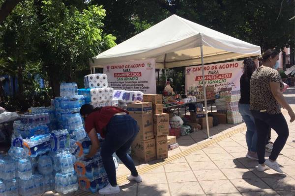Se suman a la causa, “culichis” llevan apoyos para damnificados de San Ignacio