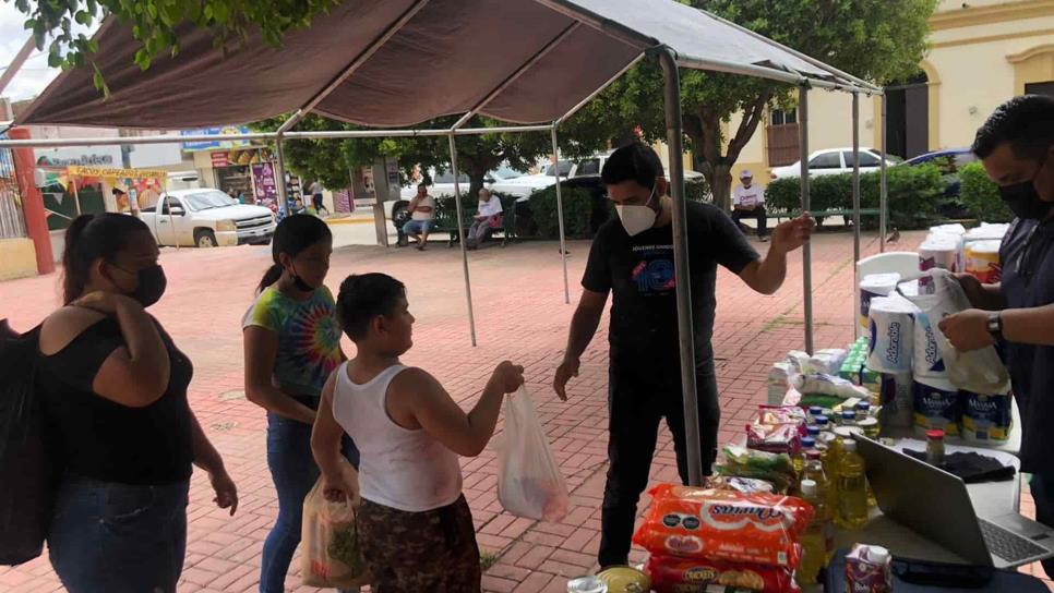 También abren centro de acopio para la zona rural de Mazatlán