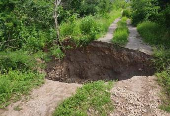 Aprueban recursos para rehabilitación de caminos tras el paso de “Nora” en Elota