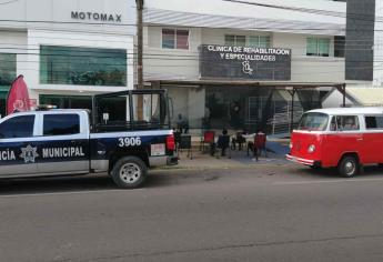 Muere hombre baleado en clínica de Culiacán