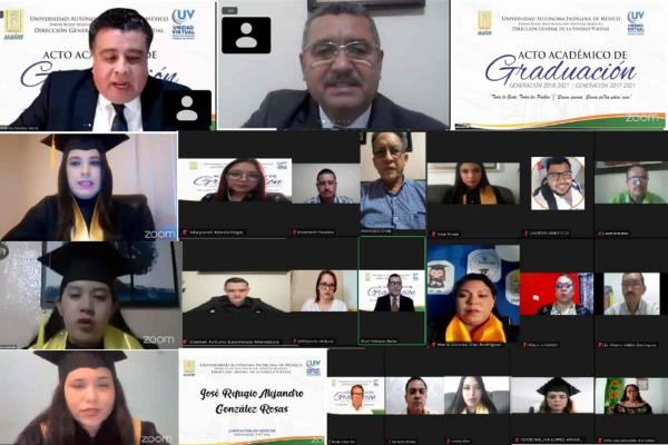 Egresan 28 nuevos profesionistas en Unidad Virtual de la UAIM
