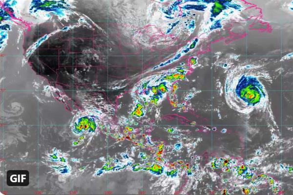 «Olaf» dejará lluvias puntuales intensas en Jalisco y Nayarit, y muy fuertes en Michoacán