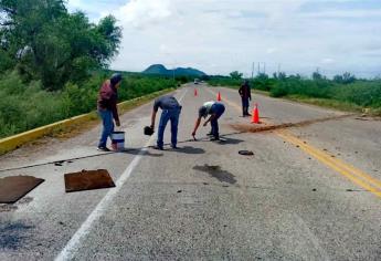 Ayuntamiento de El Fuerte repara puente de Sibajahui