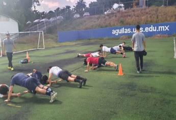 El futbol de las Águilas de la UAS reanuda sus entrenamientos en C.U.