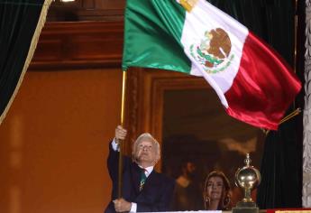 AMLO celebra el Grito de Independencia