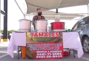 En medio de la pandemia, Alicia y Panchito emprenden su negocio de venta de tamales