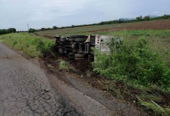 Volcadura en carretera hacia El Porvenir deja un lesionado