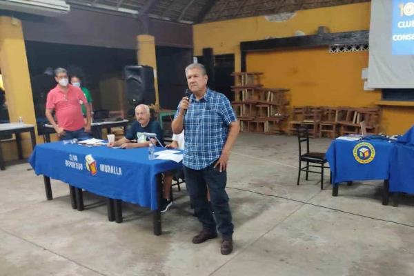 El Profe Miramontes, nuevo Presidente del Club Muralla Mazatlán
