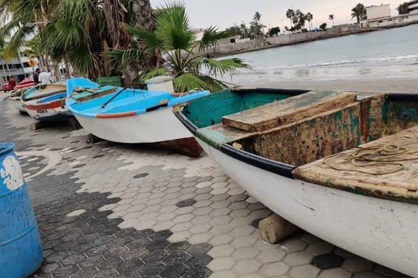 Sacan pangas del mar los pescadores por «Pamela»
