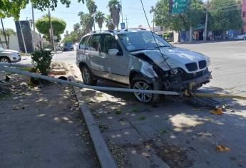 Accidentes en Los Mochis dejan dos lesionados y daños materiales