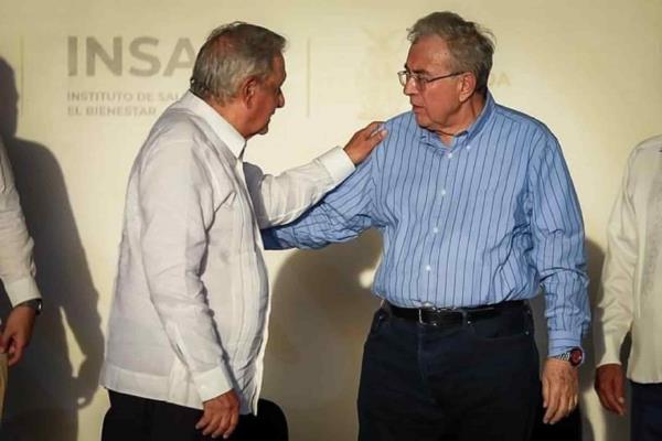 Rocha Moya se reúne con AMLO para afinar detalles en su gobierno