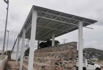 Rehabilitan espacio deportivo en «El Huitussi» en Guasave