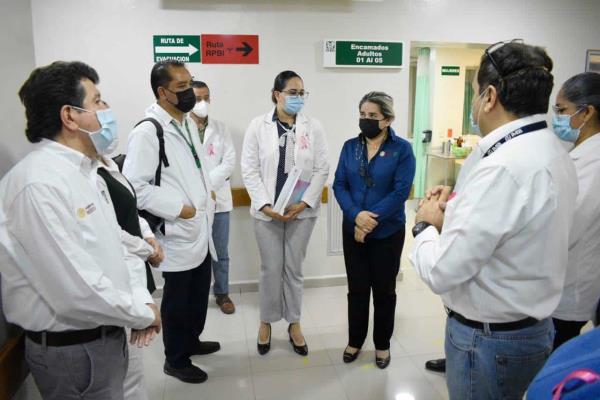 Supervisa titular del IMSS en Sinaloa unidades médicas del norte del estado