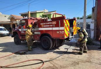 Fuga de gas provoca incendio en una fábrica de frituras en Guasave