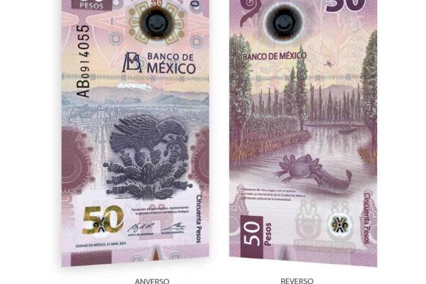 Banco de México homenajea a Tenochtitlan en el nuevo billete de $50
