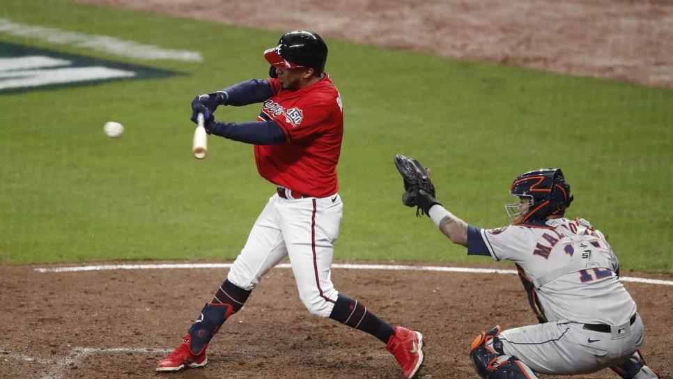 DArnaud y Anderson se combinan y Bravos se impone ante Astros